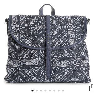 Tribal print 3 in 1 backpack and purse
